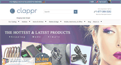 Desktop Screenshot of clappr.com