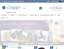 Tablet Screenshot of clappr.com